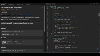 150. Evaluate Reverse Polish Notation | Leetcode | Daily Coding | Java | Stack