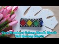 beaded bangle bracelet tutorial | cara membuat gelang manik dayak | gelang dayak | gelang manik