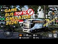 Top 10! Game Bus Simulator Terbaik Grafik Realistis! Android/iOS