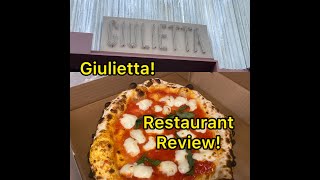 Giulietta Restaurant Review!