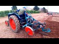 1947 fordson major e27n 4.4 litre 4 cyl petrol tvo tractor 27hp with ransomes plough