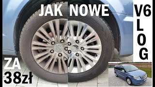 Koła JAK NOWE za 38zł detailing V6 VLOG muzyk jeździ