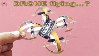 How to make a flying Drone at home | DIY Quadcopter very easy