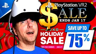 PS VR2 Holiday SALE continues to SAVE BIG!!