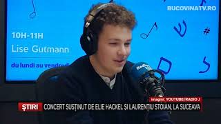 Concert sustinut de Elie Hackel si Laurentiu Stoian, la Suceava