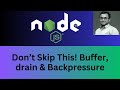 17. 💥 Node.js Streams EXPLAINED: Backpressure, Buffer Overflow & drain Event Made Easy! 📦🔁
