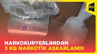 Polis Suraxanıda əməliyyat keçirdi | 4 narkokuryerdən bu qədər narkotik vasitə ələ keçirildi