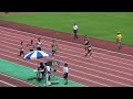 2015年静岡県陸上競技ジュニアオリンピック男子b１００ｍ予選５組