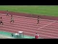 2015年静岡県陸上競技ジュニアオリンピック男子b１００ｍ予選５組