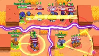 EVERY SUPER VS 9 EL PRIMOS :: Most Satisfying Video | Brawl Stars Gameplay Part 1