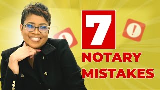 Avoid These 7 Costly Notary Mistakes Asap