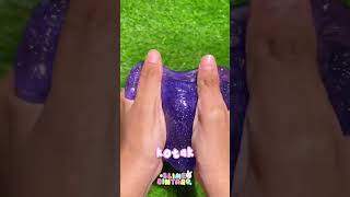 DI GALAXY ADA SLIME YANG SUPER STRETCHY \u0026 FULL GLITTER🤩👩🏻‍🚀🪐#shortvideo #shorts