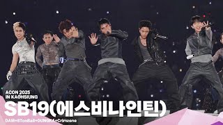 [#ACON2025] SB19(에스비나인틴) ​DAM+8TonBall+DUNGKA+Crimzone | 4K Stage |