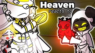 Hazbin Hotel Heaven reacts to Cat Alastor Angst 🛎️😈Gacha 2 Hazbin Hotel Prime reacts to TikTok