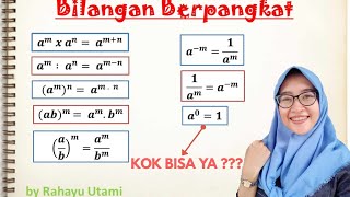 BILANGAN BERPANGKAT PART 1 (SIFAT -SIFAT BILANGAN BERPANGKAT)