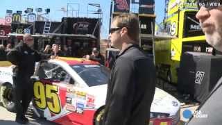 NASCAR driver's car stolen before race