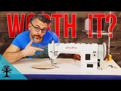 Is a Professional Leather Sewing Machine Worth It? Tandy's COWBOY 797