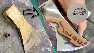 Polish a hatchet or axe!  Restoration to mirror finish.
