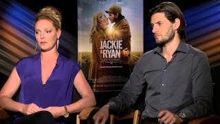 Exclusive Interview: Katherine Heigl And Ben Barnes Talk Jackie & Ryan