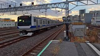 JR東日本E531系K415編成　金町通過　20250108 154843