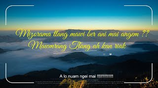 Mawmrang Tlang a hi a chereu mai angem??  Mizorama Tlang mawi ber ani hial ang !!