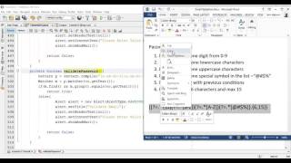 JavaFX 8 Tutorial 37 - Password Validation