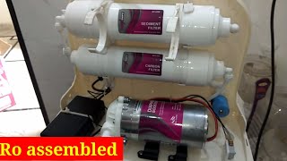 Ro water purifier ko ghar per kaise banaye in Hindi , ro filter assembled