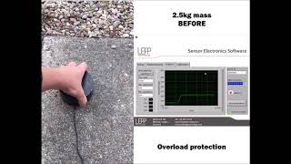 Force Sensor   Overload protected and low profile