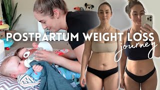 How I LOST 7KG (15lbs) in my first month! POSTPARTUM WEIGHT LOSS