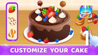 Cake Maker: DIY Cooking Games Gameplay Walkthrough Part 1 - Day 1 (Android, IOS)