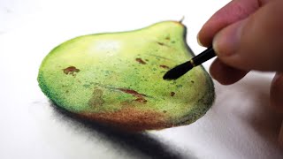 The EASIEST way to try watercolor (for pencil artists)