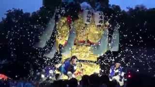 2014 10/5 山本辻秋祭り 山本西太鼓台