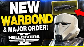 Helldivers 2 NEW WARBOND! New Weapons & Huge Major Order