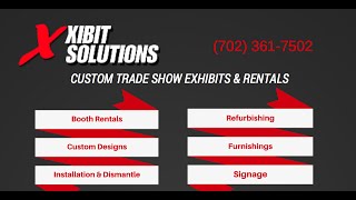 Trade Show Exhibit Booths (702) 361-7502 - Costs \u0026 Budgets from Xibit Solutions