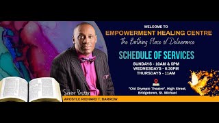 HEALING ENCOUNTER SERVICE||ELDER ROGER HALL||APOSTLE RICHARD T BARROW||
