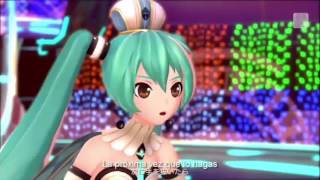 Hatsune Miku - The Ultimate Medley (終極のメドレー ～超絶技巧暴走組曲～) - Project Diva X - Sub Español