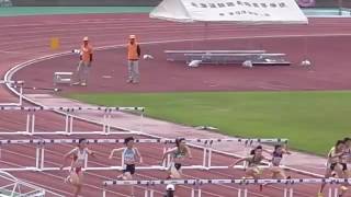 2016北海道選手権女子100mH決勝