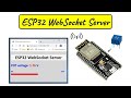 ESP32 WebSocket Server - Sending Potentiometer Voltage