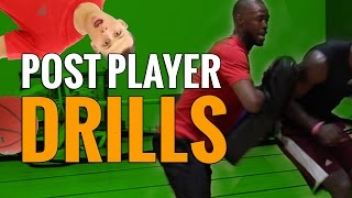 MUST DO Basketball Drills For Power Forwards and Centers | Post Players, Bigmen