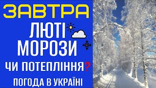 ПОГОДА НА ЗАВТРА - 12-13 ЛЮТОГО! Прогноз погоди в Україні!!!