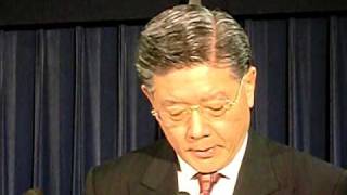 総務会長記者会見（2010年2月16日）