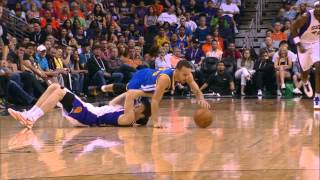 Stephen Curry's crafty steal \u0026 smooth 3-pointer!