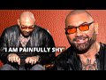 DAVE BAUTISTA | ANXIETY | SHYNESS | Divorce and new tattoos