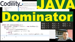 Codility Dominator