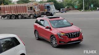 Mahindra xuv 700 red color