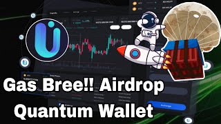 Gass Bree !! Airdrop Quantum Wallet Langsung Dapat 2000 $ATU #airdrop #crypto #atu