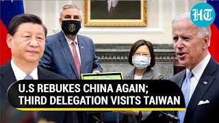 Biden provoking Xi Jinping? China fumes as U.S Governor visits Taiwan; Beijing issues a warning