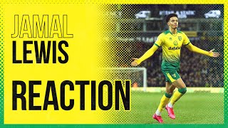 Norwich City 1-0 Leicester City | Jamal Lewis Reaction
