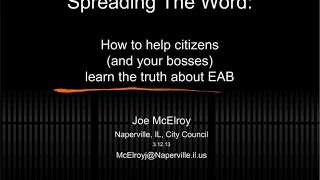 Municipal Eab Management Series Eab Liability Communications Issues