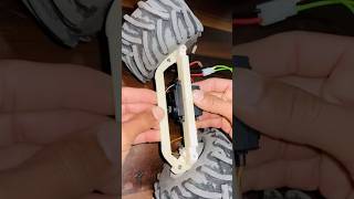 Connect shaft from tyres hub to servo dc motor of rc tractor